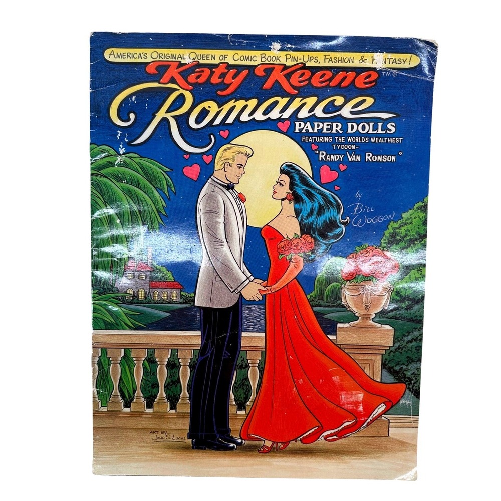 Archie Comics Katy Keene Romance Paper Dolls Bill Woggon 1997 Randy‎ Van Ronson